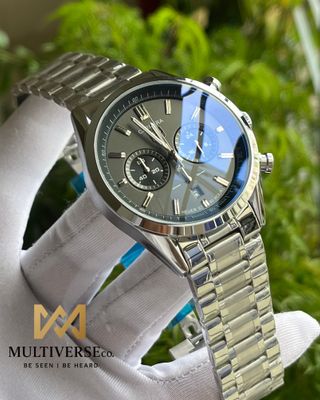 TAG 1969 GREY-BLACK DIAL SILVER CHAIN (AA)_img_0