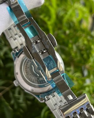 OMEGA DE VILLE BLACK DIAL SILVER CHAIN SWEEP MOVEMENT (AA)_img_2