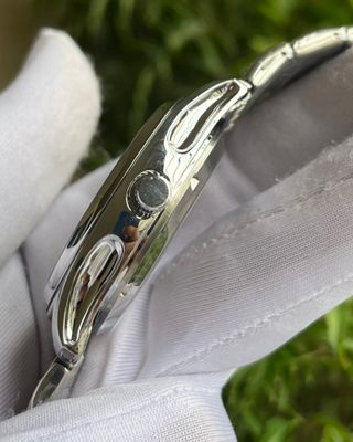 OMEGA DE VILLE BLACK DIAL SILVER CHAIN SWEEP MOVEMENT (AA)_img_4