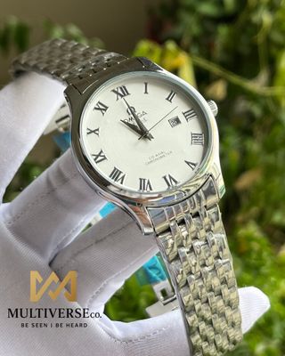 OMEGA DE VILLE WHITE DIAL SILVER CHAIN SWEEP MOVEMENT(AA)_img_0