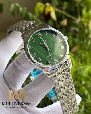 OMEGA DE VILLE GREEN DIAL SILVER CHAIN SWEEP MOVEMENT (AA)_img_0