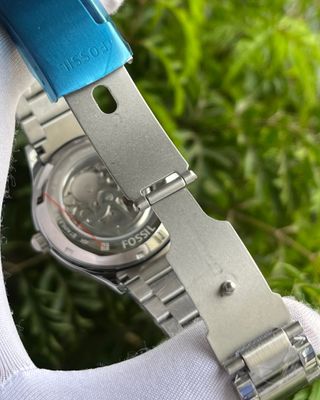 FOSSIL SKELETON AUTOMATIC BLACK DIAL SILVER CHAIN (AA)_img_2