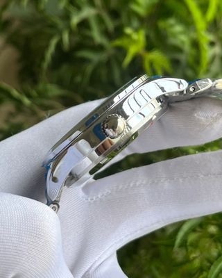 FOSSIL SKELETON AUTOMATIC BLACK DIAL SILVER CHAIN (AA)_img_4