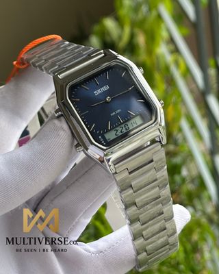 SKMEI 1220 BLUE DIAL SILVER CHAIN (ORIGINAL)_img_0