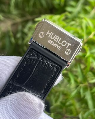 HUBLOT SKELETON AUTOMATIC BLACK TEXTURED BELT (AA)_img_4