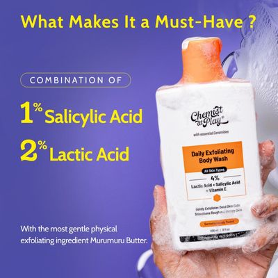 Chemist At Play 4% Salicylic Acid Exfoliating Body Wash 236ml_img_1