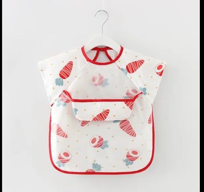 Waterproff self feeding bib sleeveless coat dress_img_1