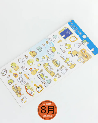 Kawaii flat sticker sheet_img_4