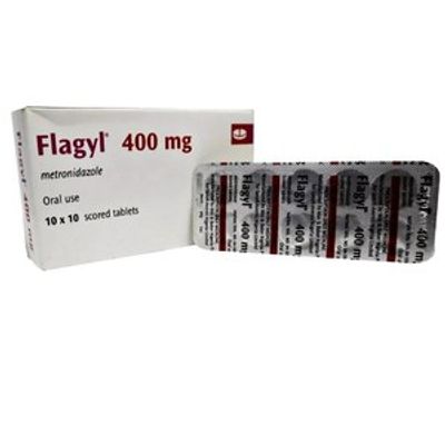 Flagyl 400mg 10 Tablets (1 Strip)_img_0