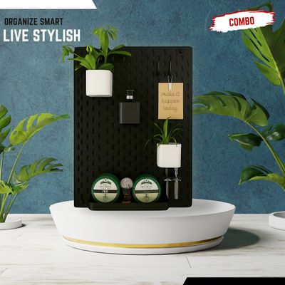 14×22 Inch Melamine PegBoard Combo – Premium Wall Organizer | InDecorBD_img_0