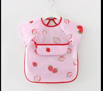 Waterproff self feeding bib sleeveless coat dress_img_0