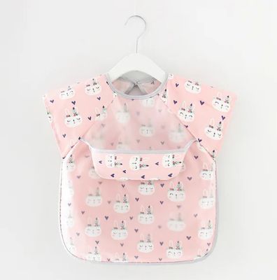 Waterproff self feeding bib sleeveless coat dress_img_7