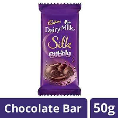 Cadbury Dairy Milk Silk Bubbly 50gm_img_0