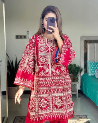 Designer Embroidered 2-Piece Set