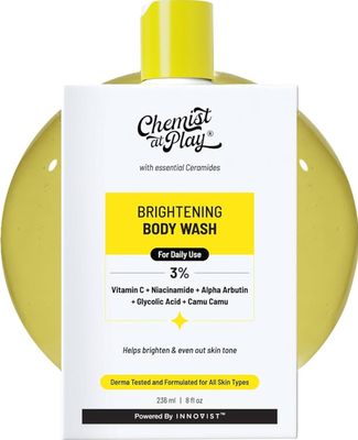 Chemist at Play Brightening Body Wash – 236ml | 30X Vitamin C with Camu Camu & Alpha Arbutin_img_0
