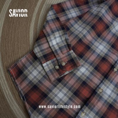 Rustic Flame - Pocketless Full Sleeve Check Shirt_img_2