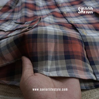 Rustic Flame - Pocketless Full Sleeve Check Shirt_img_3