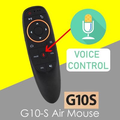 G10S Air Mouse Voice Remote Control 2.4G Wireless Gyroscope IR Learning_img_0