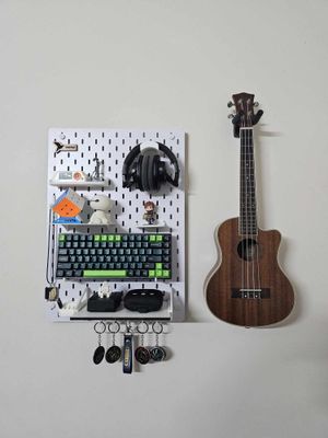 16×22 Square Inch Melamine PegBoard – Premium Wall Organizer_img_2