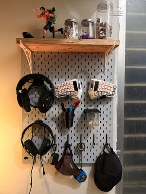 16×22 Square Inch Melamine PegBoard – Premium Wall Organizer_img_3