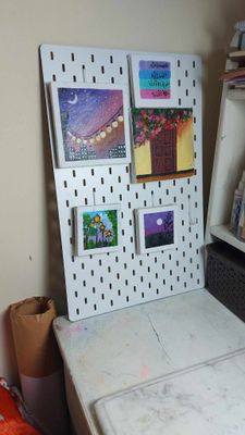 14×22 Square Inch Melamine PegBoard – Premium Wall Organizer_img_6