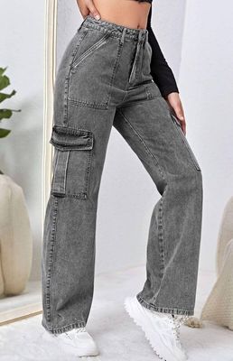 Zara Grey Cargo_img_1