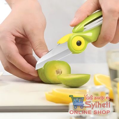 BTFLKNS Ceramic Paring Knife, Bird-shaped folding peeler, Ergonomic Handle Professional Knife, Super Sharp Blade Folding Knife with protective Sheath(Green)_img_3