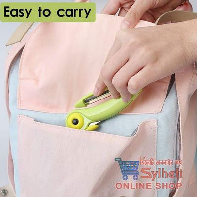 BTFLKNS Ceramic Paring Knife, Bird-shaped folding peeler, Ergonomic Handle Professional Knife, Super Sharp Blade Folding Knife with protective Sheath(Green)_img_4