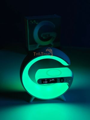 G63 Atmosphere RGB Light Bluetooth Speaker With Wireless Charging_img_2