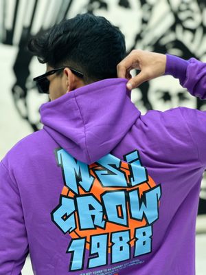 Premium Quality Drop Shoulder Hoodie X MSi CROW for Flash Sale_img_0
