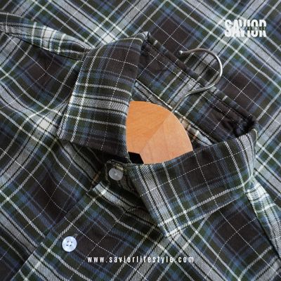 Forest Check - Full Sleeve Pocket Less Check Shirt_img_0