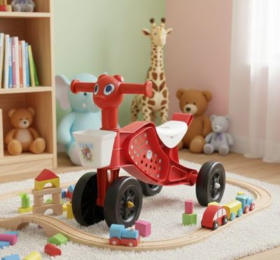 রাইড-অন ট্রাইসাইকেল। Model- 2026_img_17