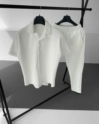 Korean Cuban Shirt & Trouser combo set_img_3