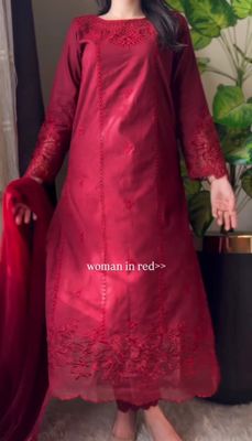 Red Maroon Gown_img_0