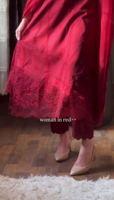 Red Maroon Gown_img_4