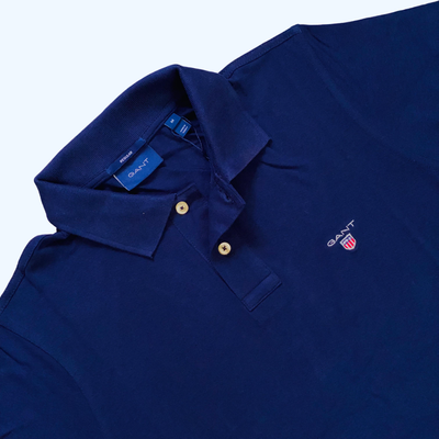 Gant Men's Navy Blue Polo T-shirt_img_1