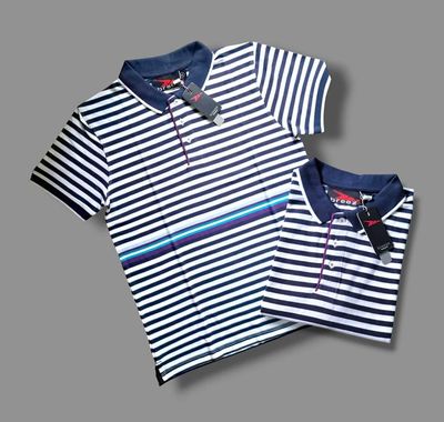 Premium Polo-White & Black 3 Steap_img_0
