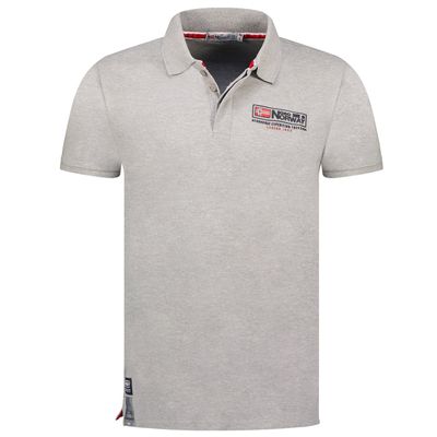 Men - Polo Short Sleeve 100% Cotton LIGHT GREY_img_0