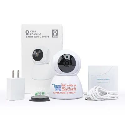 CCTV Camera V380 Pro HD 1080P WiFi 360° Viewing Area Security Camera_img_5