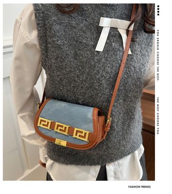 Denim Z shoulder bag_img_4