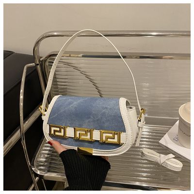 Denim Z shoulder bag_img_9