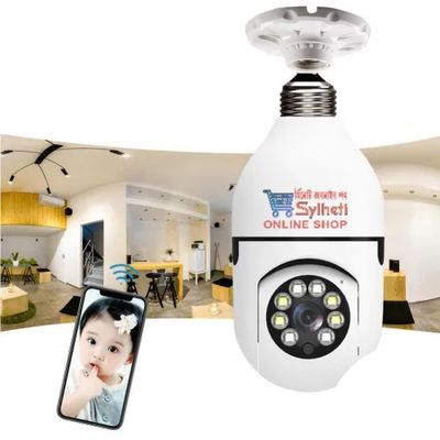 Smart 360° Rotated Security Camera HD 1080P with Two-way Audio, Motion Tracking, and Waterproof Design_img_3