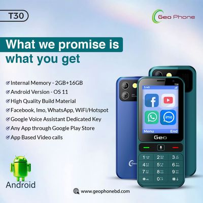 Geo T30 Android Button Phone_img_3