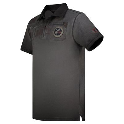 Men - Polo Short Sleeve 100% Cotton Black_img_2