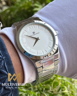 UP ROMAN NUMERALS STAINLESS STEEL WATCH_img_2