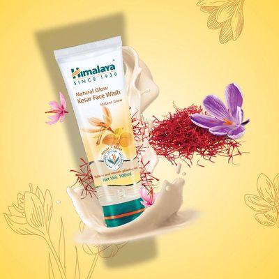 Himalaya Natural Glow Saffron Face Wash 100ml – indian_img_1