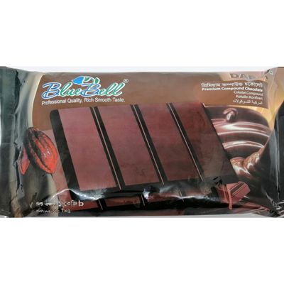 1kg Bluebell Premium Compound Chocolate Bar (Dark)_img_0