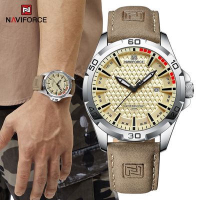 Naviforce 8023 - Silver Beige_img_1