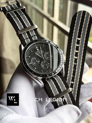 OMEGA WITH FREE NATO STRAP OFFER BLACK BELT BLACK DIAL_img_2
