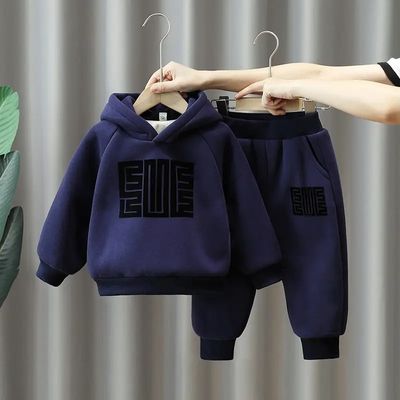 Kids Comfortable Winter Outfit Trendy Hoodie & Jogger Set (1 to 6 years) for yours ANGEL_img_2